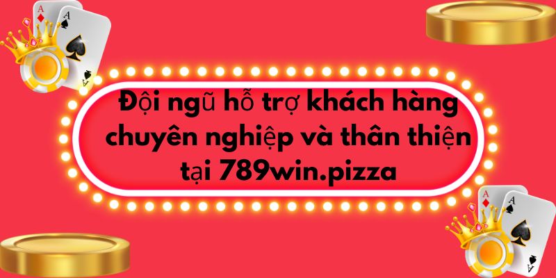 Đội ngũ hỗ trợ khách hàng chuyên nghiệp và thân thiện tại 789win